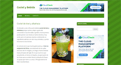 Desktop Screenshot of coctelybebida.com